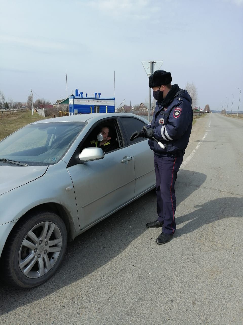 В Рыбно - Слободском районе соблюдение режима самоизоляции находится под постоянным контролем.