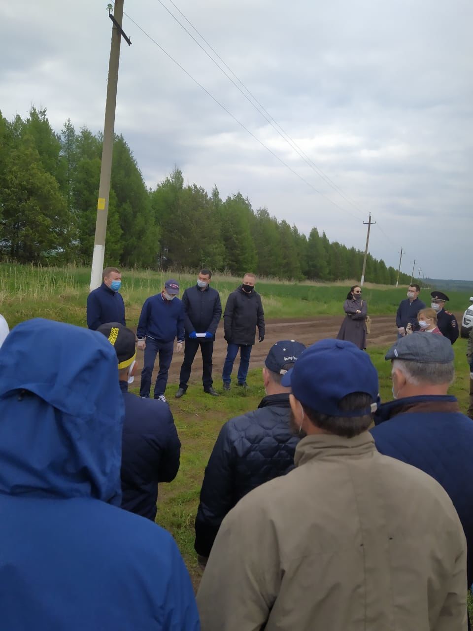 В Рыбно - Слободском  районе побывал министр сельского хозяйства и продовольствия РТ Марат Зяббаров