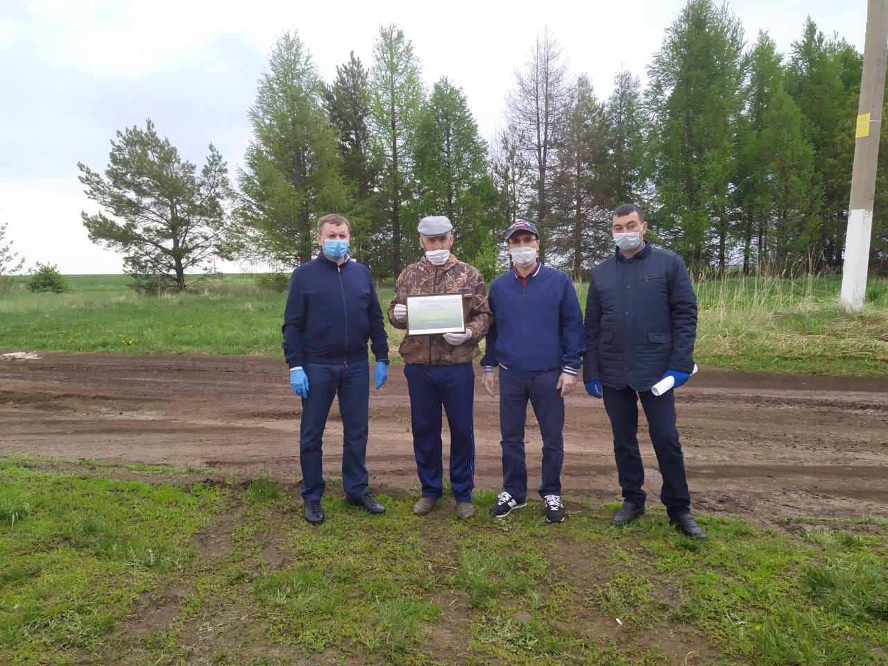 В Рыбно - Слободском  районе побывал министр сельского хозяйства и продовольствия РТ Марат Зяббаров