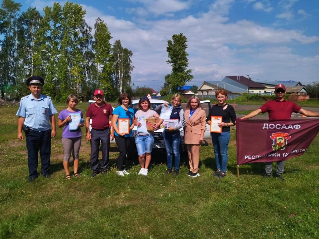 В Рыбно-Слободском районе прошёл конкурс "Автоледи"