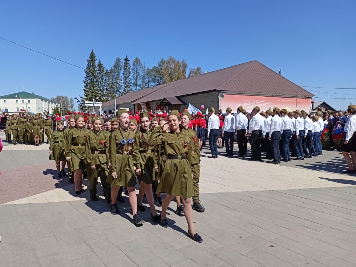 В Рыбно-Слободском районе отметили День Победы