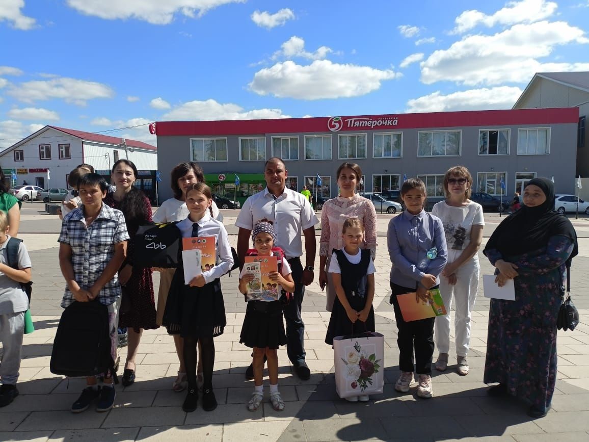 В Рыбно-Слободском районе провели мероприятие в рамках подготовки детей в школу