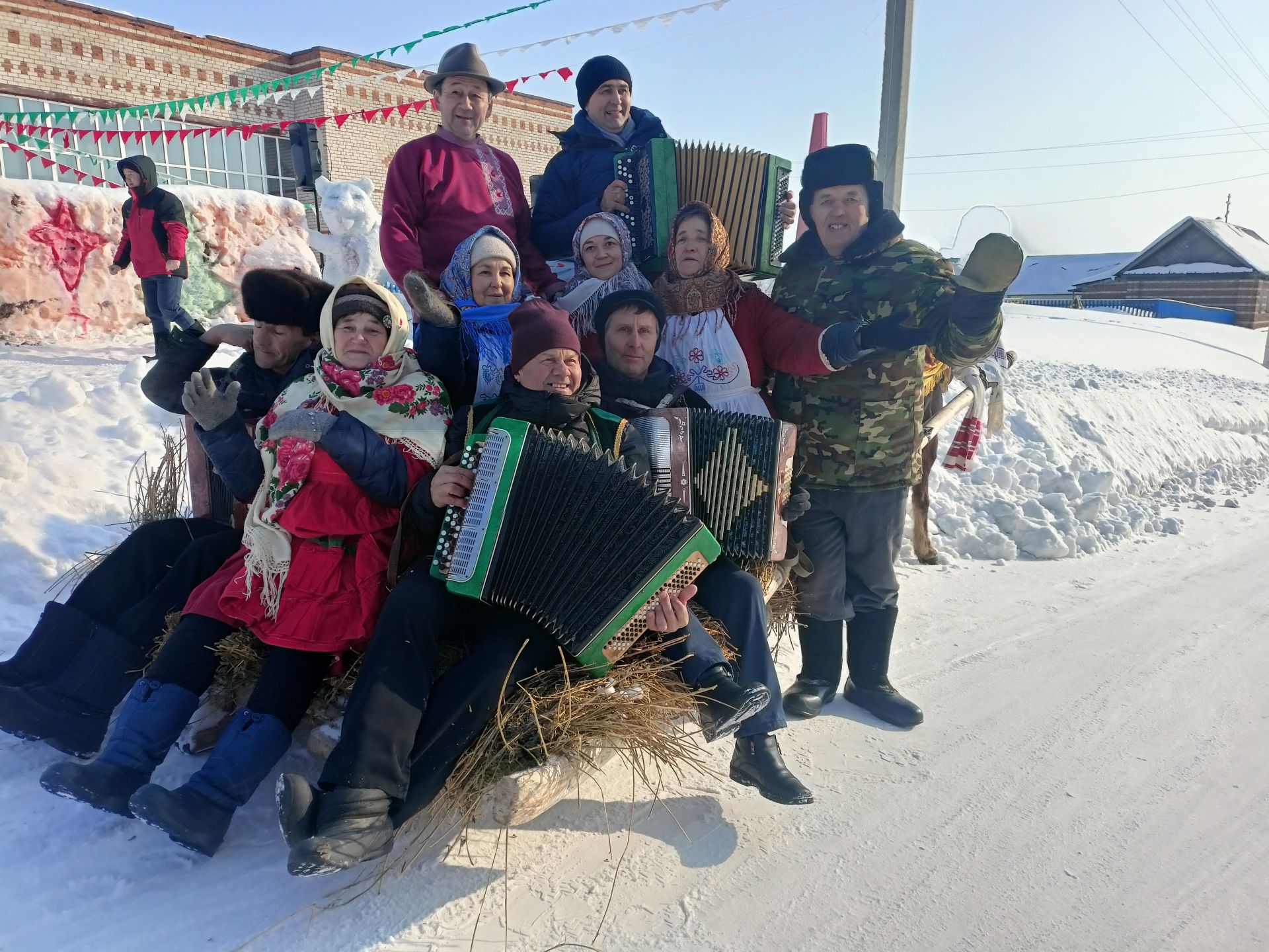 В Рыбно-Слободском районе стартовал проект «Играй гармонь»