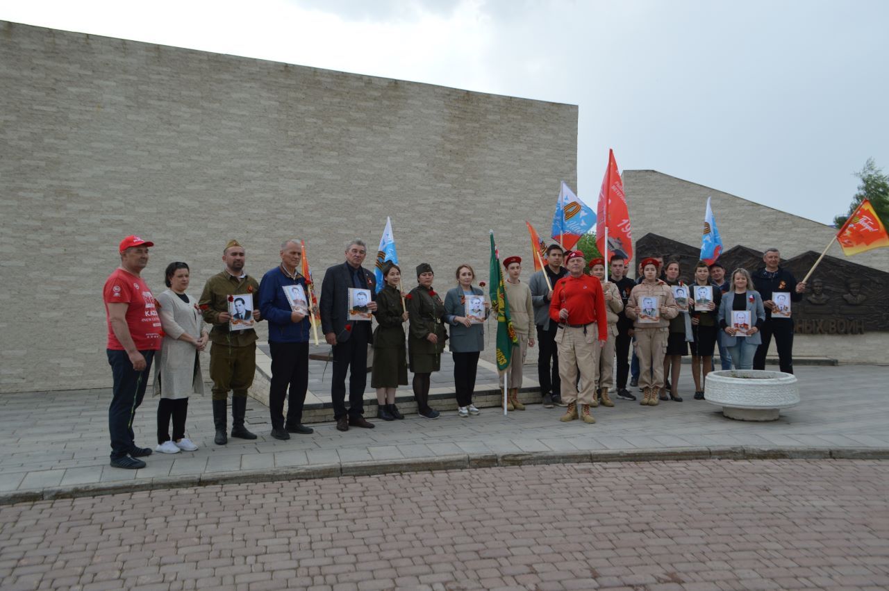 Автопробег в честь Дня Победы провели в Рыбно-Слободском районе