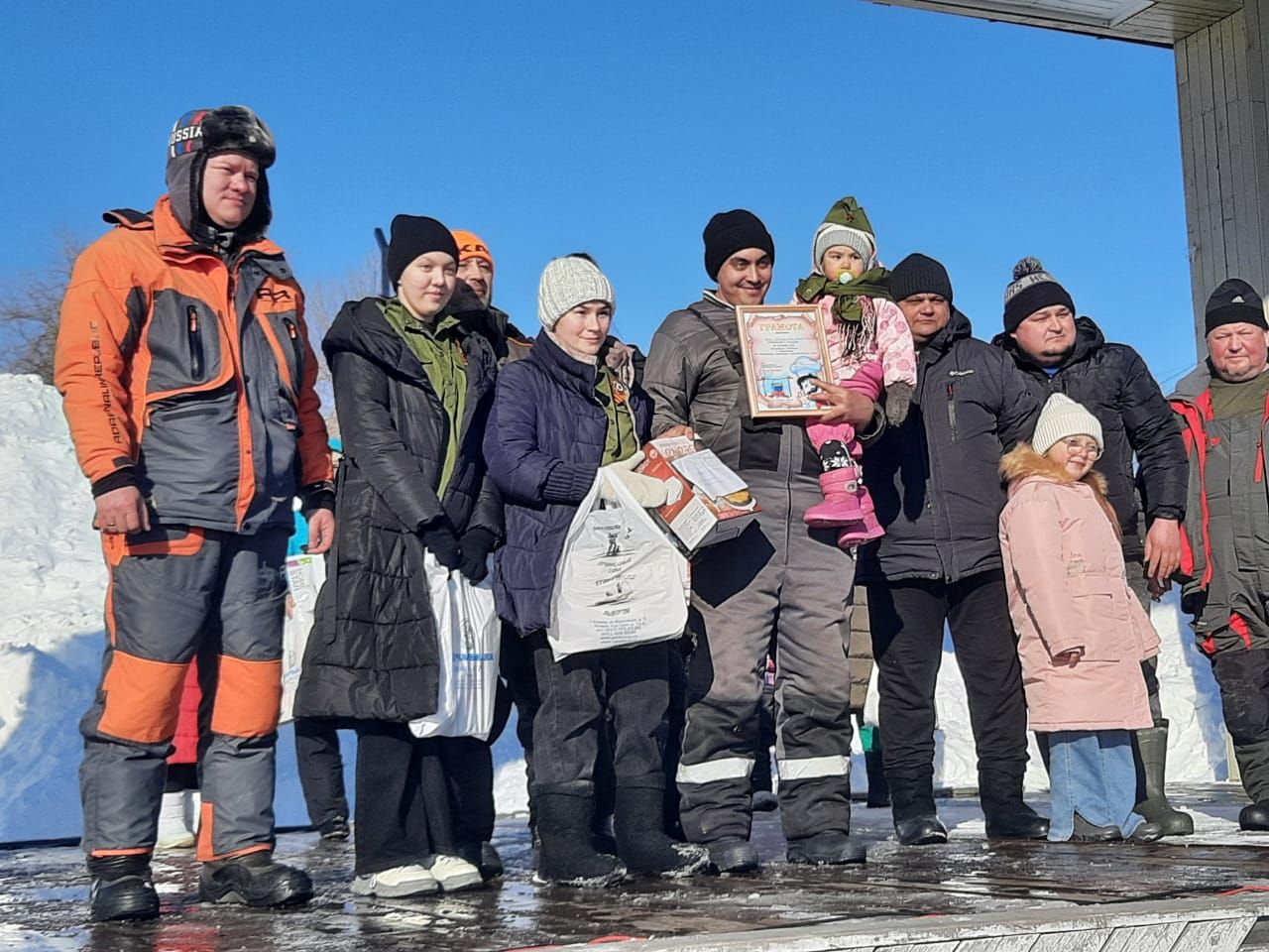 В Рыбно-Слободском районе прошли соревнования рыбаков