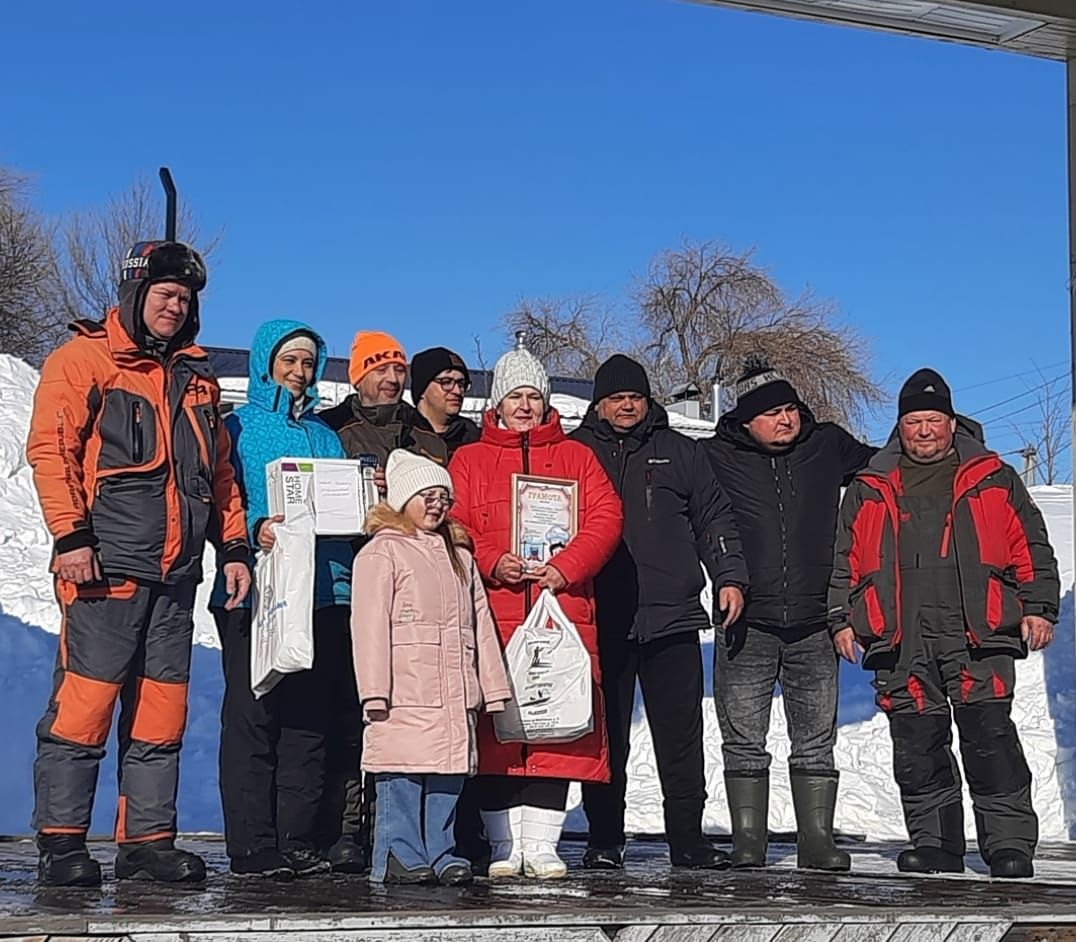 В Рыбно-Слободском районе прошли соревнования рыбаков