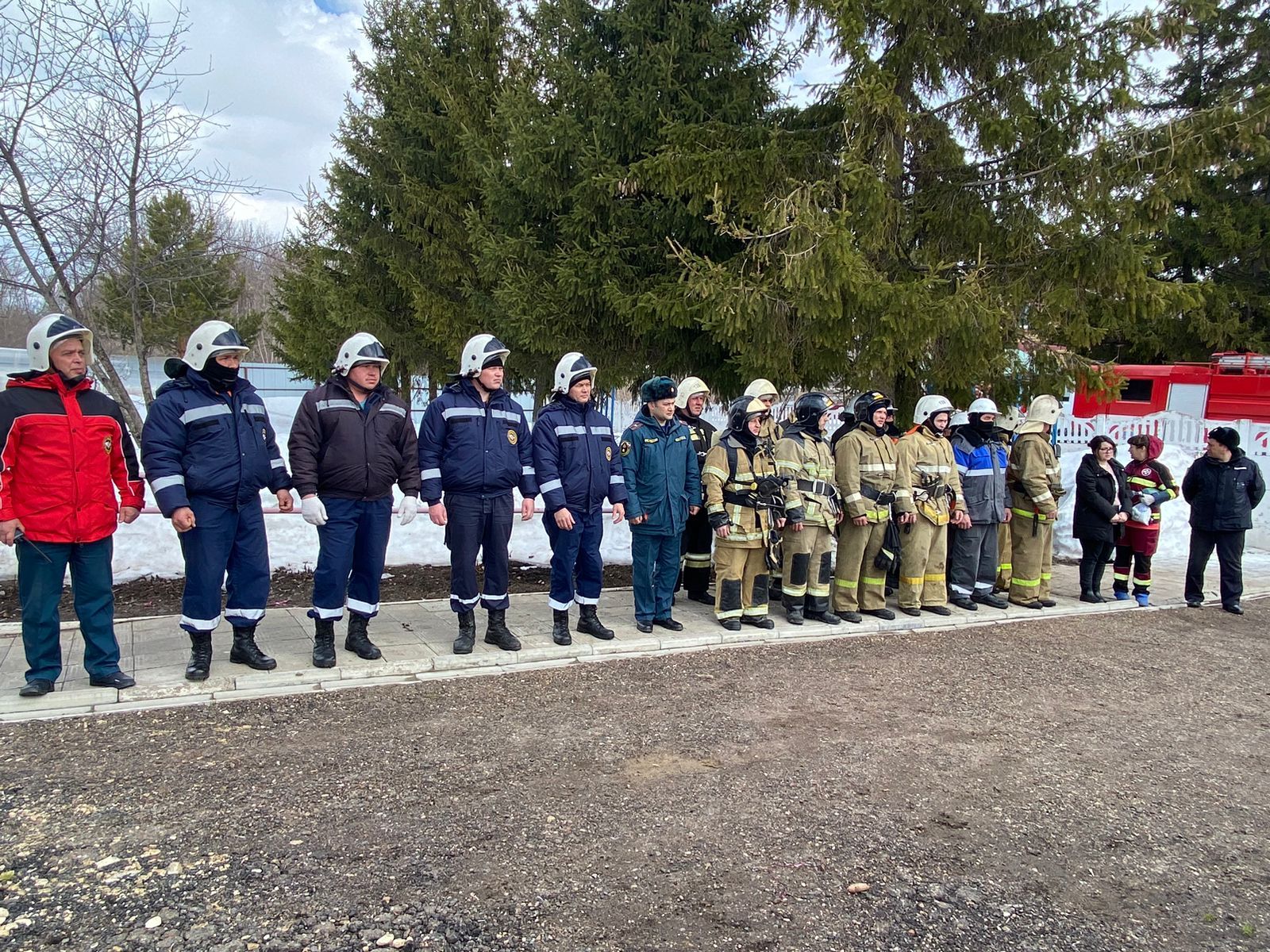 Сегодня в Рыбно-Слободском районе проходят учения по гражданской обороне и чрезвычайным ситуациям