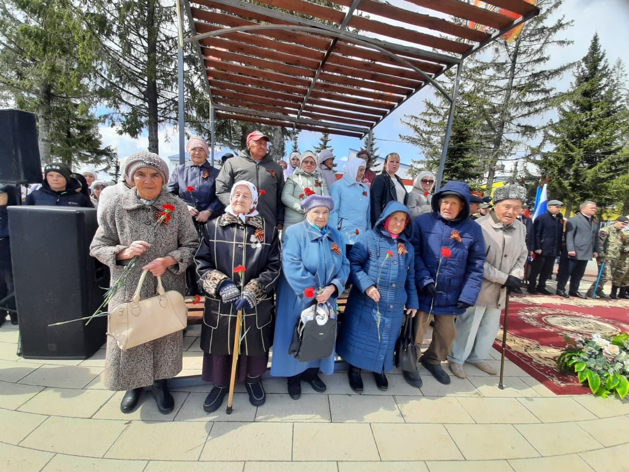 Фоторепортаж с празднования Дня Победы в Рыбной Слободе