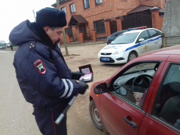 В Рыбной Слободе оштрафовали четверых нарушителей ПДД