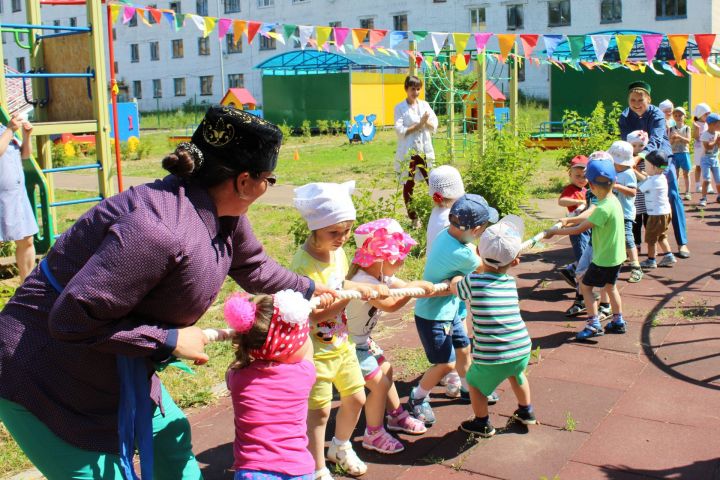 Сабантуй в детском саду «Йолдыз» , Рыбной Слободы