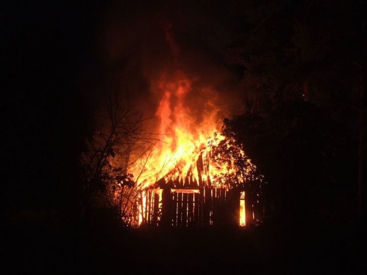 В Рыбно - Слободском районе был страшный пожар