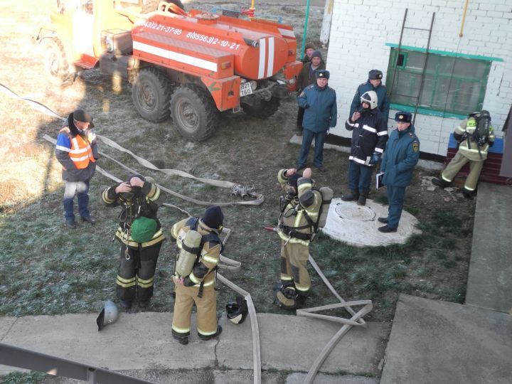 В Рыбно Слободском районе была проверена готовность органов управления сил и средств гражданской обороны