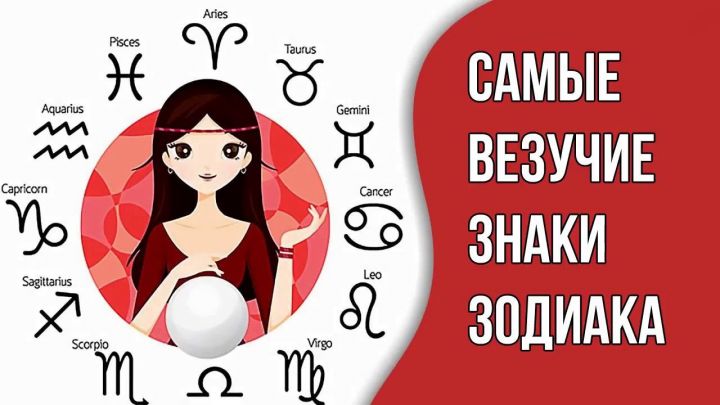 Рейтинг знаков зодиака от самых везучих к самым невезучим