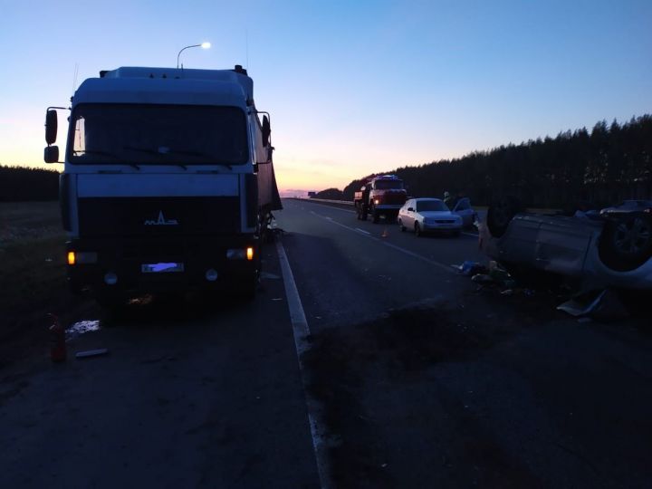 В Рыбно - Слободском районе  произошло смертельное ДТП