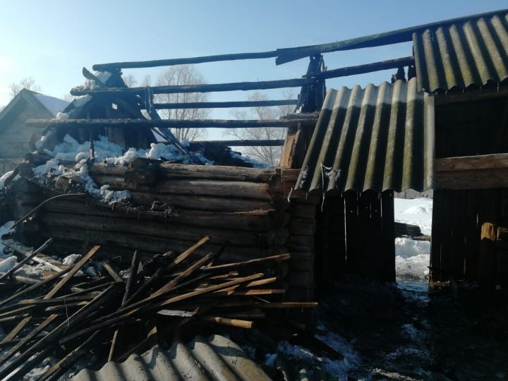 В Кугарчино был сильный пожар