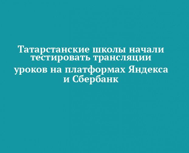 Рустам Минниханов лично проверил готовность школ к дистанционному обучению