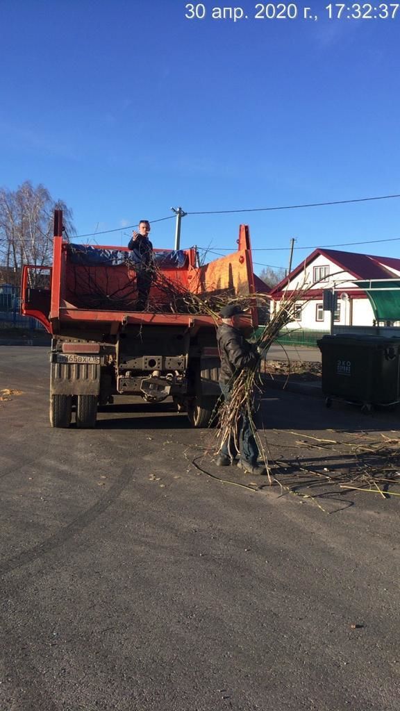 В Рыбной Слободе крупногабаритный мусор вывозят бесплатно