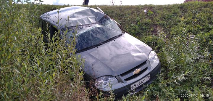 На трассе в Рыбно - Слободском районе произошла авария.