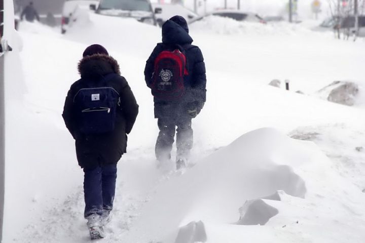 При какой температуре разрешается не идти в школу