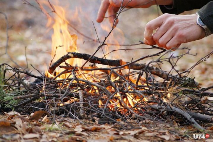 Будьте осторожны с огнем  в жаркую погоду