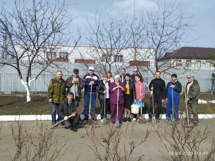 В Рыбно-Слободском районе проводится санитарно-экологический двухмесячник